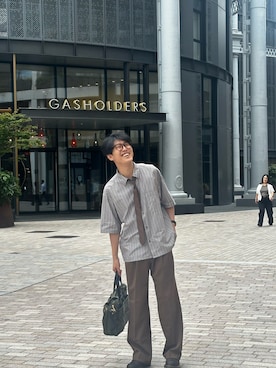 「アイテム（その他シューズ）」を使った、まさきさん（メンズ・176cm・20代）の夏コーディネート