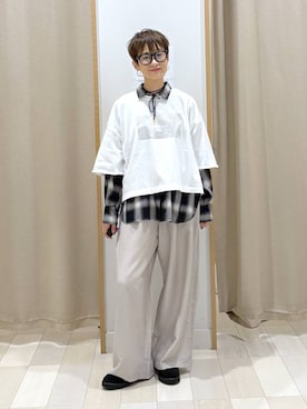 「アイテム（チョーカー）」を使った、mahimahi0220さん（レディース・159cm）の秋コーディネート
