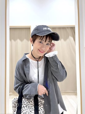 「NEW ERA（ニューエラ）のアイテム（ハット）」を使った、mahimahi0220さん（レディース・159cm）の秋コーディネート