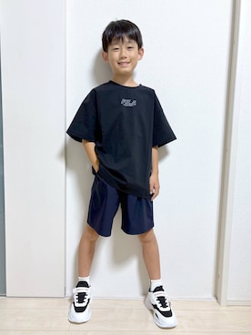 「アイテム（パンツ）」を使った、mahimahi0220さん（キッズ・129cm）の夏コーディネート