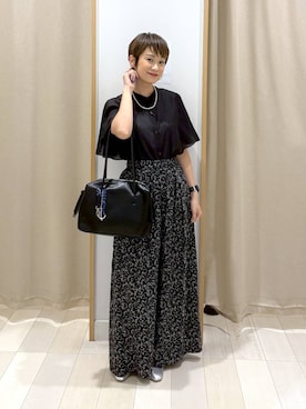 「アイテム（その他シューズ、シルバー系）」を使った、mahimahi0220さん（レディース・159cm）の夏コーディネート