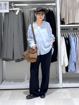 「GLOBAL WORK（グローバルワーク）のアイテム（帽子）」を使った、mahimahi0220さん（レディース・159cm）の春コーディネート