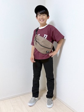 「スキニーパンツ」｜mahimahi0220さん（キッズ・134cm）の春コーディネート