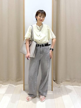 「GLOBAL WORK」｜mahimahi0220さん（レディース・159cm）の夏コーディネート