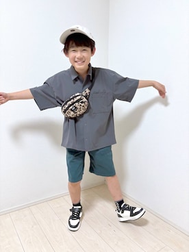 「GLOBAL WORK（グローバルワーク）の9TWENTY/MLB/キッズ/292324（キャップ、その他）」を使った、mahimahi0220さん（レディース）の春コーディネート