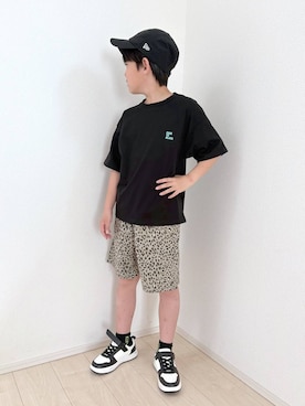 「GLOBAL WORK（グローバルワーク）のアイテム（帽子）」を使った、mahimahi0220さん（キッズ・134cm）の春コーディネート