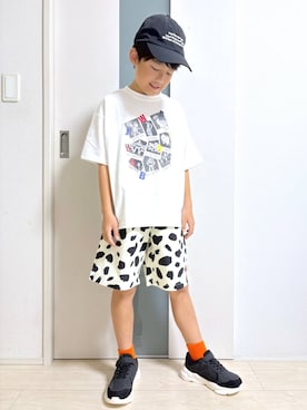 「アイテム（その他パンツ）」を使った、mahimahi0220さん（キッズ・134cm）の夏コーディネート