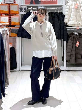 「アイテム（チョーカー）」を使った、mahimahi0220さん（レディース・159cm）の冬コーディネート