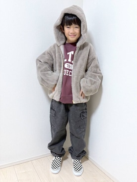 「アイテム（ジャケット/アウター）」を使った、mahimahi0220さん（キッズ・130cm）の秋コーディネート