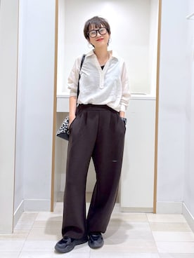 「GLOBAL WORK（グローバルワーク）のアイテム（トップス）」を使った、mahimahi0220さん（レディース・159cm）の夏コーディネート
