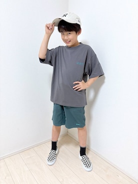 「GLOBAL WORK（グローバルワーク）の9TWENTY/MLB/キッズ/292324（キャップ、その他）」を使った、mahimahi0220さん（レディース）の春コーディネート