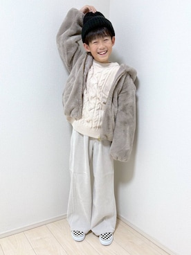 「アイテム（ジャケット/アウター）」を使った、mahimahi0220さん（キッズ・130cm）の秋コーディネート