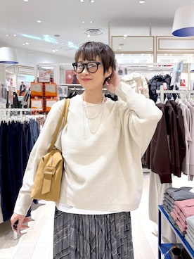 「GLOBAL WORK（グローバルワーク）のアイテム（サングラス）」を使った、mahimahi0220さん（レディース・159cm）の冬コーディネート