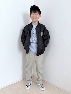 mahimahi0220さん（キッズ・132cm）の冬コーディネート