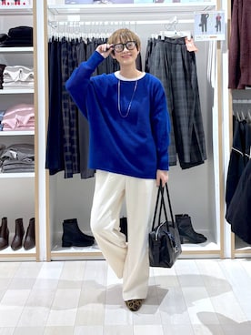 「GLOBAL WORK（グローバルワーク）のアイテム（シューズ）」を使った、mahimahi0220さん（レディース・159cm）の冬コーディネート