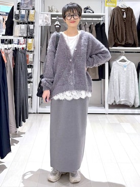 「GLOBAL WORK（グローバルワーク）のアイテム（ファッション雑貨）」を使った、mahimahi0220さん（レディース・159cm）の秋コーディネート