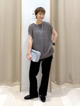 「GLOBAL WORK（グローバルワーク）のアイテム（パンツ）」を使った、mahimahi0220さん（レディース・159cm）の夏コーディネート