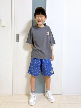 「アイテム（その他パンツ）」を使った、mahimahi0220さん（キッズ・134cm）の夏コーディネート