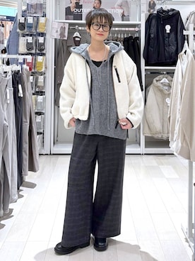 「LOWRYS FARM（ローリーズファーム）のアイテム（ニット/セーター）」を使った、mahimahi0220さん（レディース・159cm）の秋コーディネート