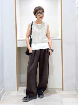 「ワントーン」｜mahimahi0220さん（レディース・159cm）の夏コーディネート