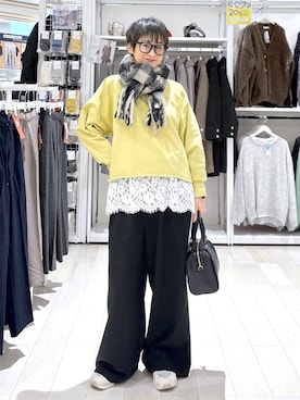 「GLOBAL WORK（グローバルワーク）のアイテム（ファッション雑貨）」を使った、mahimahi0220さん（レディース・159cm）の秋コーディネート