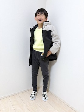 mahimahi0220さん（キッズ・131cm）の冬コーディネート