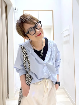 「PAGEBOY（ページボーイ）のアイテム（アクセサリー）」を使った、mahimahi0220さん（レディース・159cm）の春コーディネート