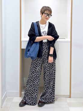 「GLOBAL WORK（グローバルワーク）のアイテム（シューズ）」を使った、mahimahi0220さん（レディース・159cm）の春コーディネート