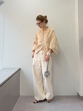 「アウターコーデ」｜wgendoさん（レディース・162cm）の夏コーディネート