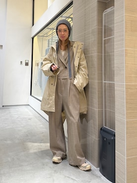 「THE PAUSE（ザ ポーズ）のアイテム」を使った、wgendoさん（レディース・162cm）の冬コーディネート