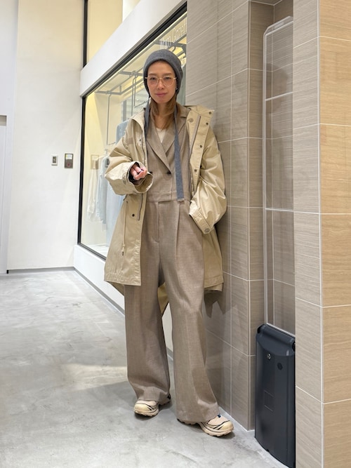 THE PAUSE】テーラーカラージャンプスーツ（つなぎ/オールインワン