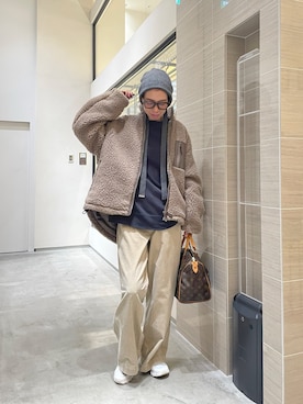 「ウィムガゼット」｜「アイテム（ジャケット/アウター）」を使った、wgendoさん（レディース・162cm）の秋コーディネート