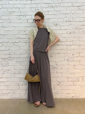 「THE PAUSE（ザ ポーズ）のアイテム（バッグ）」を使った、wgendoさん（レディース・162cm）の春コーディネート