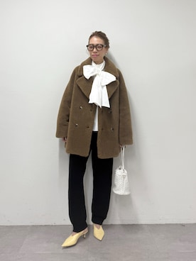 「アイテム（その他アウター）」を使った、wgendoさん（レディース・162cm）の秋コーディネート