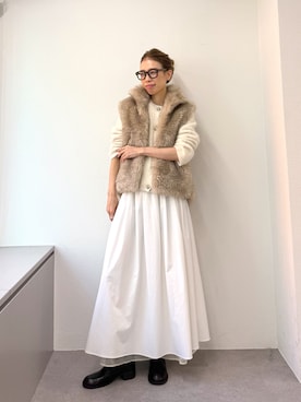 「Drawing Numbers（ドローイング ナンバーズ）のアイテム」を使った、wgendoさん（レディース・162cm）の秋コーディネート