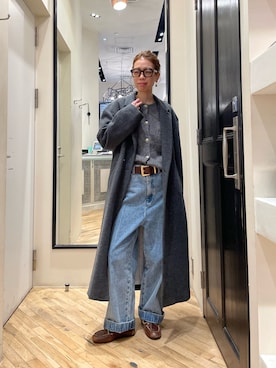 「アイテム（ジャケット/アウター）」を使った、wgendoさん（レディース・162cm）の冬コーディネート