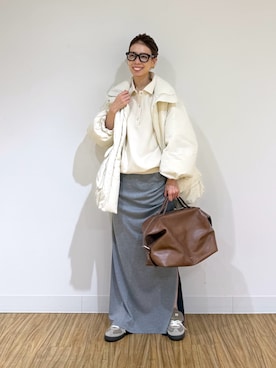 「THE PAUSE（ザ ポーズ）のアイテム」を使った、wgendoさん（レディース・162cm）の秋コーディネート