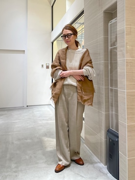 「ワントーンスタイル」｜wgendoさん（レディース・162cm）の春コーディネート