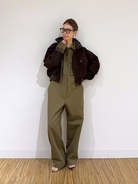 「THE PAUSE（ザ ポーズ）のアイテム」を使った、wgendoさん（レディース・162cm）の秋コーディネート