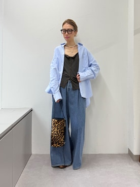 「アイテム（ネックレス）」を使った、wgendoさん（レディース・162cm）の冬コーディネート