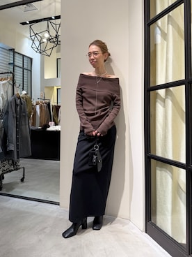 「アイテム（キーホルダー）」を使った、wgendoさん（レディース・162cm）の秋コーディネート