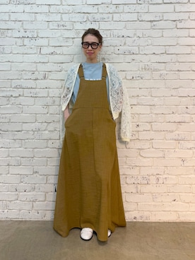 「THE PAUSE（ザ ポーズ）のアイテム（トップス）」を使った、wgendoさん（レディース・162cm）の春コーディネート