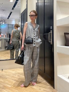 「ウィムガゼット」｜wgendoさん（レディース・162cm）の夏コーディネート