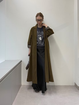 「アイテム（スカート）」を使った、wgendoさん（レディース・162cm）の冬コーディネート