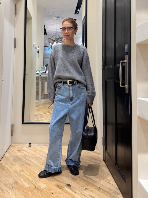 ウィムガゼット センタープレスデニム 36 Whim Gazette(ウィム ガゼット)｜センタープレスデニムパンツ