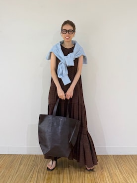 「アイテム（スウェット）」を使った、wgendoさん（レディース・162cm）の夏コーディネート