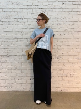 「THE PAUSE（ザ ポーズ）のアイテム（バッグ）」を使った、wgendoさん（レディース・162cm）の春コーディネート