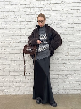 「アイテム（その他アウター）」を使った、wgendoさん（レディース・162cm）の秋コーディネート