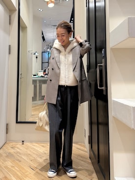 「アイテム（テーラードジャケット）」を使った、wgendoさん（レディース・162cm）の秋コーディネート