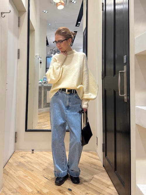 センタープレスデニムパンツ（デニムパンツ）｜Whim Gazette